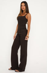 Moon Shine Pants Chocolate