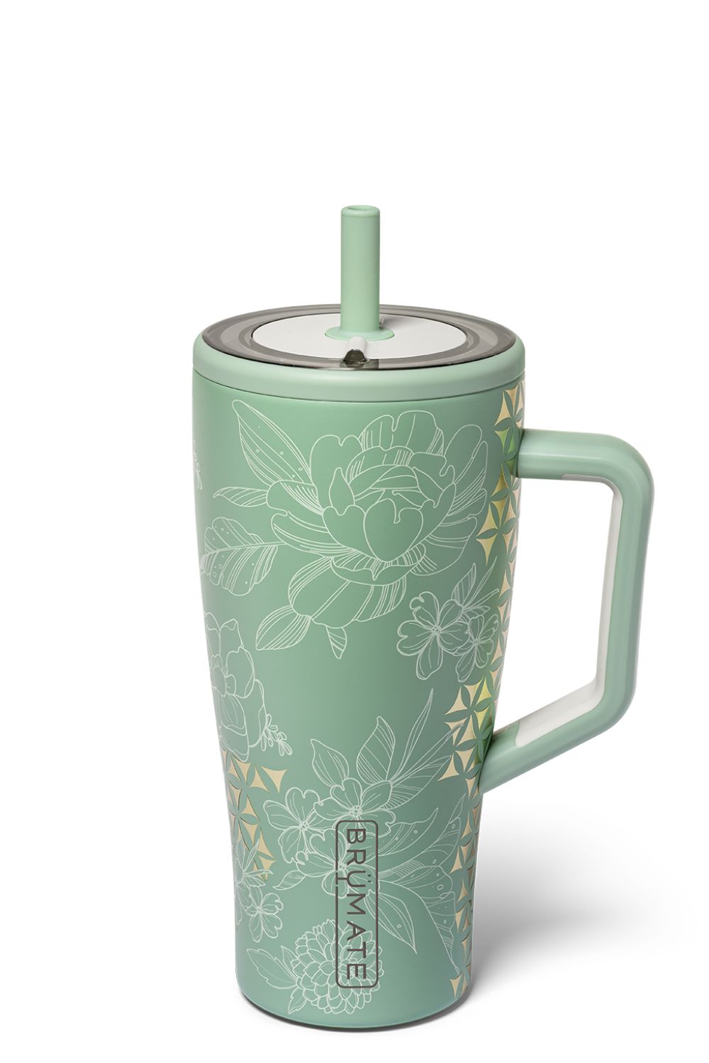 BruMate Era 30 oz Tumbler in Golden Bloom | DWER30MTB-METALLICBLOOM