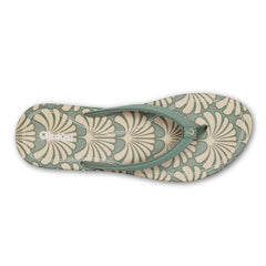 Women's 'Uiki Sandals in Silver Pine and Pa'i
