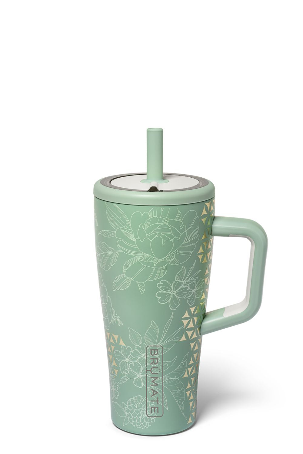 BruMate Era 20 oz Tumbler in Golden Bloom | DWER20MTB-METALLICBLOOM