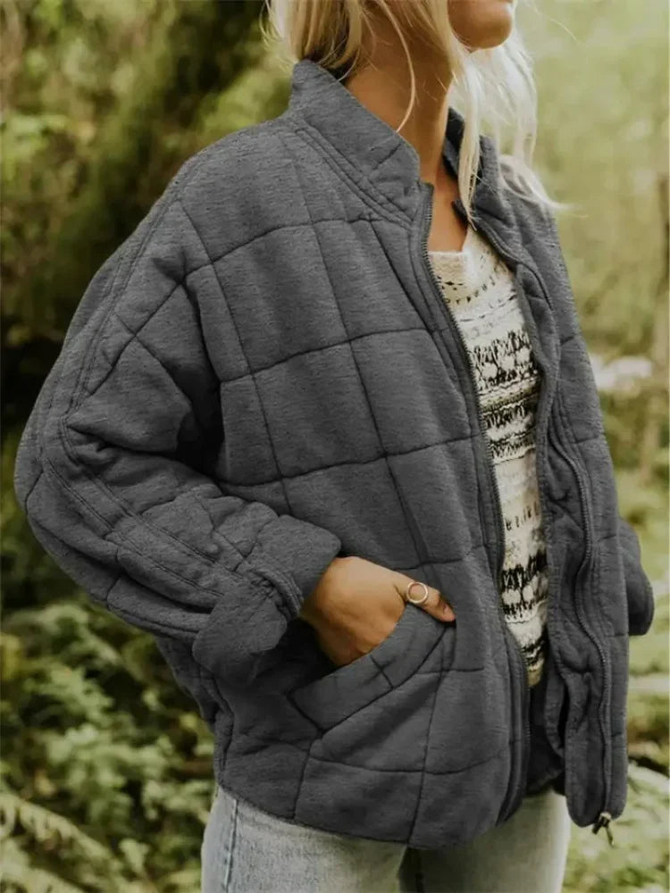 Jane Quilted Jacket Woman – Warm. Comfortable & Modern Style Winter Autumn