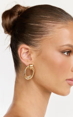 Adela Earrings - Drop Earrings in Gold