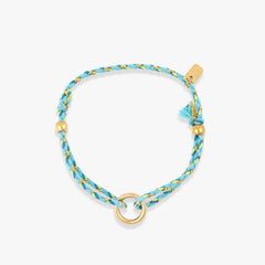 Friendship Ring Bracelet in Turquoise
