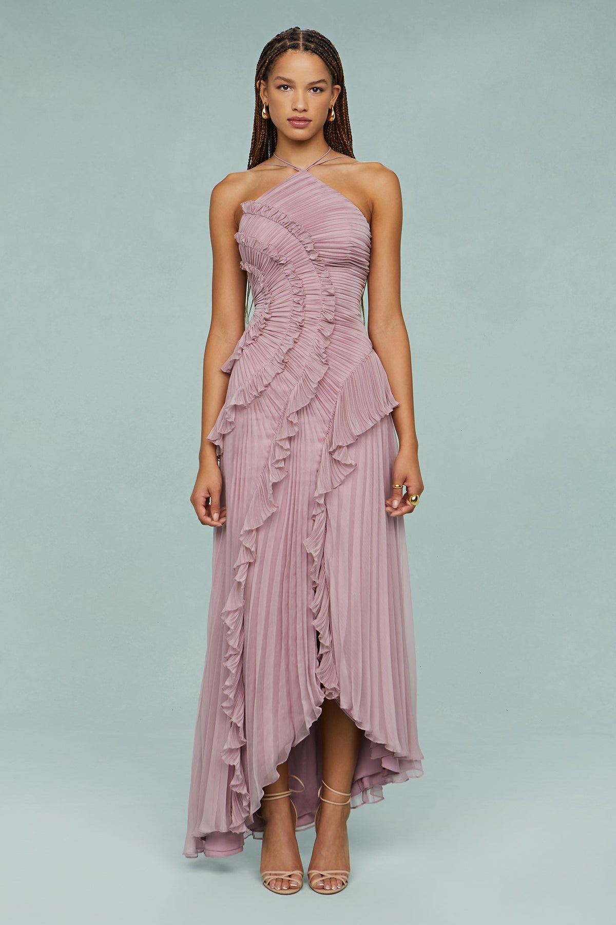 Estelle™ | Elegant Halter Dress