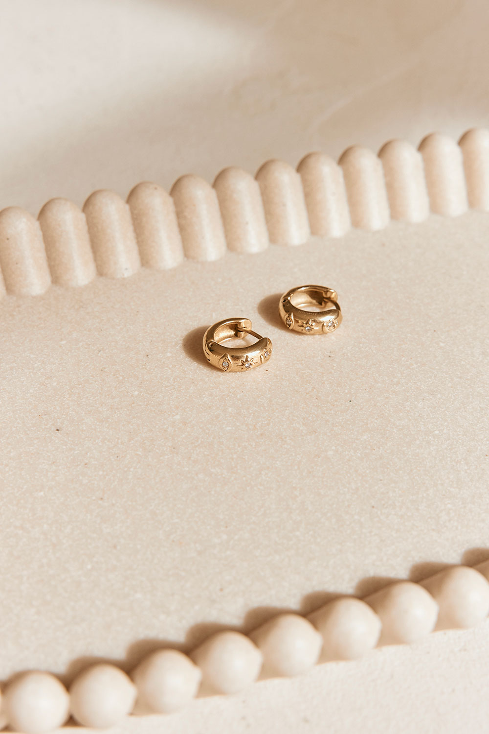 18K Aster Earrings