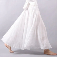 Bianca Pleated Maxi Skirt