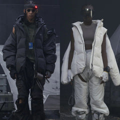 Adidas Originals x HAMCUS Hooded Long Sleeved Down Jacket #21976