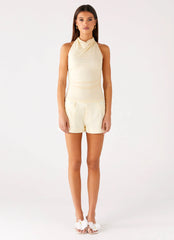 Rosana Halter Top - Butter