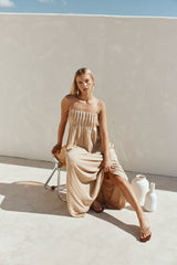 Ada Dress - Tan