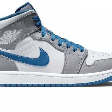 JORDAN 1 MID TRUE BLUE