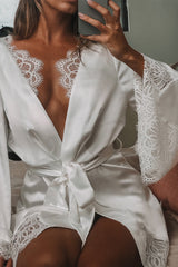 Como Satin Robe