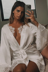 Como Satin Robe