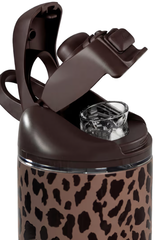 HydroJug Ease2o 32 oz Tumbler in Brown Leopard | LEOPARD-810140556189