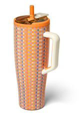 BruMate Era Flip 40 oz Tumbler in Vibe Check | DWEF40VCK-ORANGECHECK