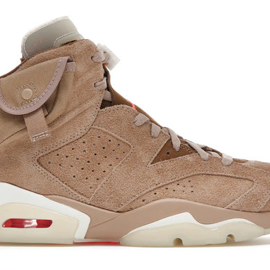 JORDAN 6 RETRO TRAVIS SCOTT BRITISH KHAKI