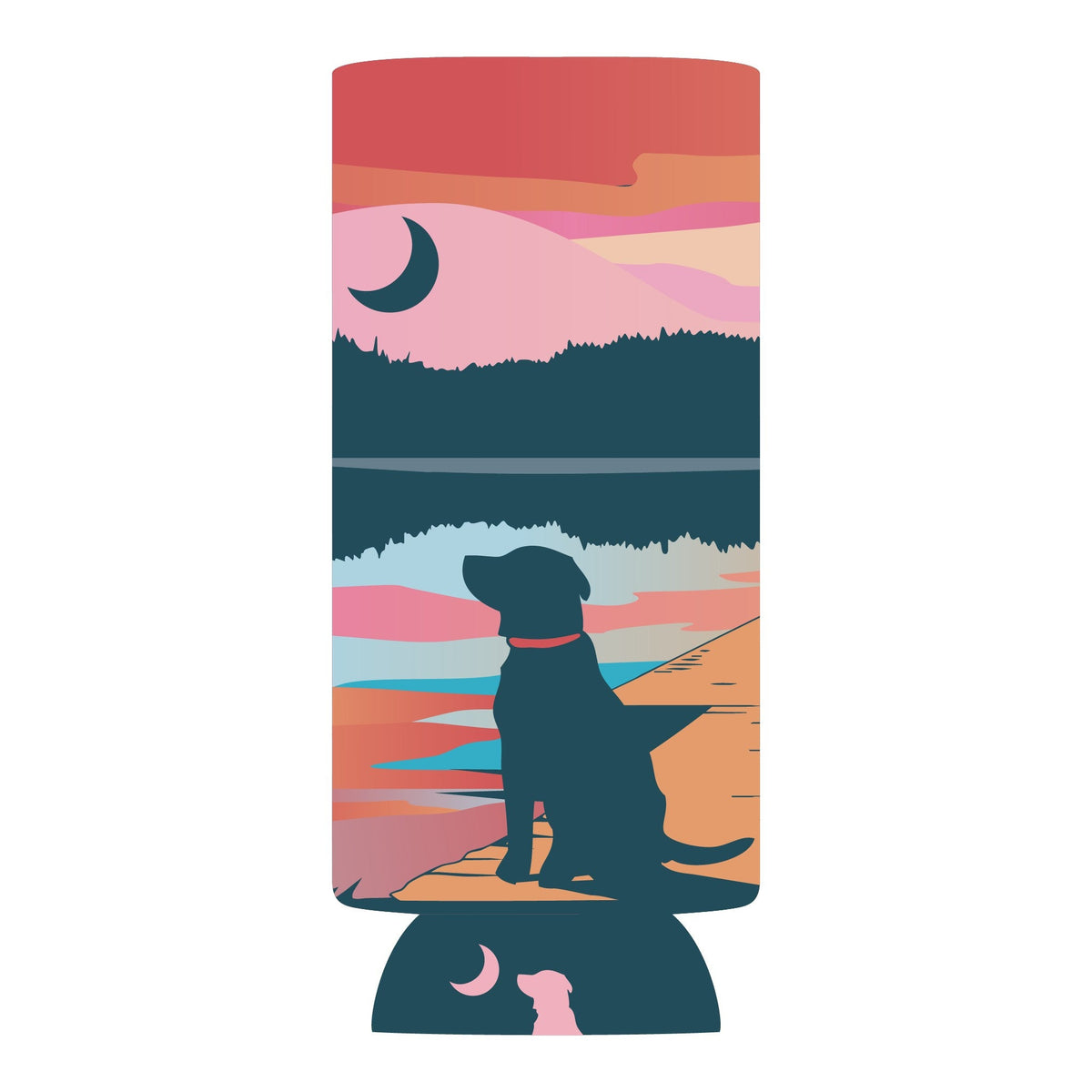 Lab On Dock Slim Can Cooler