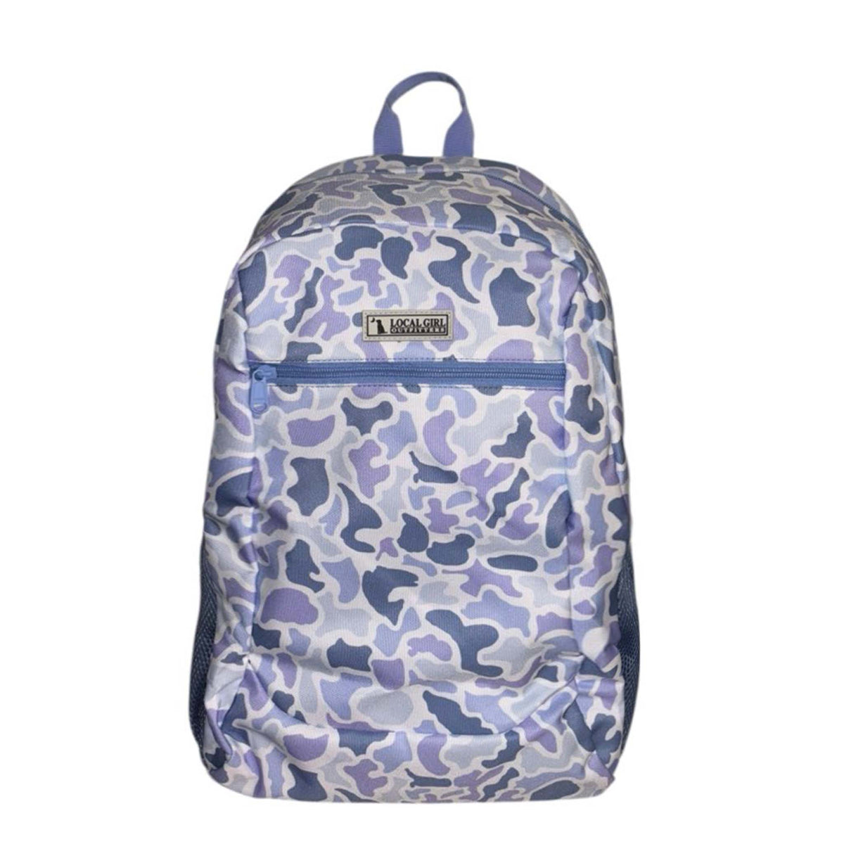 Printed Backpack in Hydrangea Camo