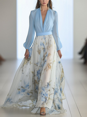 Kelli™ | Maxi Dress with Dazzling Floral Print