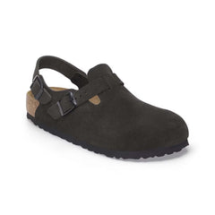 Tokio Suede Leather Shoes in Black