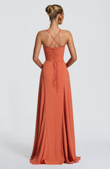 Irie Maxi Dress - Burnt Orange
