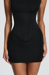 Soline Mini Dress - Black