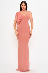 Symphony Dress - Spaghetti Shoulder Strap Maxi Dress