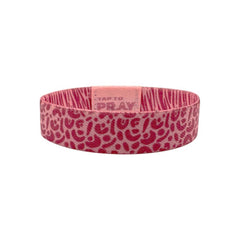 Tap To Pray Wristband in Safari Rose