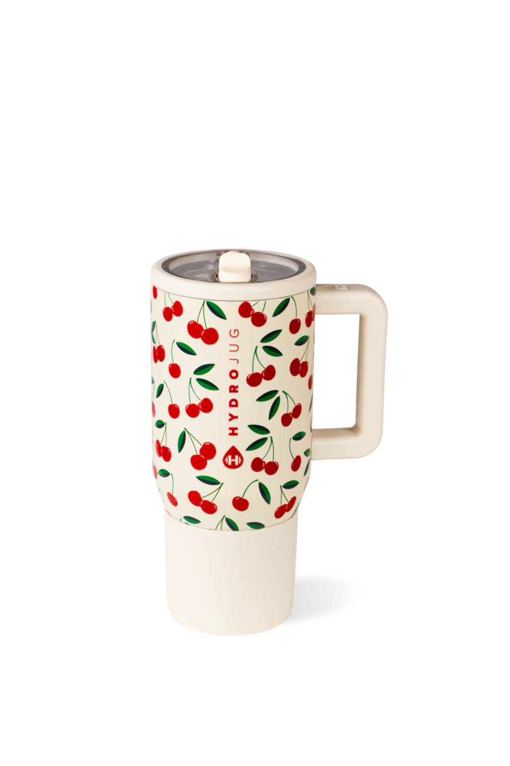 HydroJug Traveler 20 oz Tumbler in Cherries | 20OZ CHERRIES-CREAMCHERRY