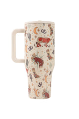 HydroJug Traveler 40 oz Tumbler in Rodeo | 40OZ RODEO-WESTERNBEIGE