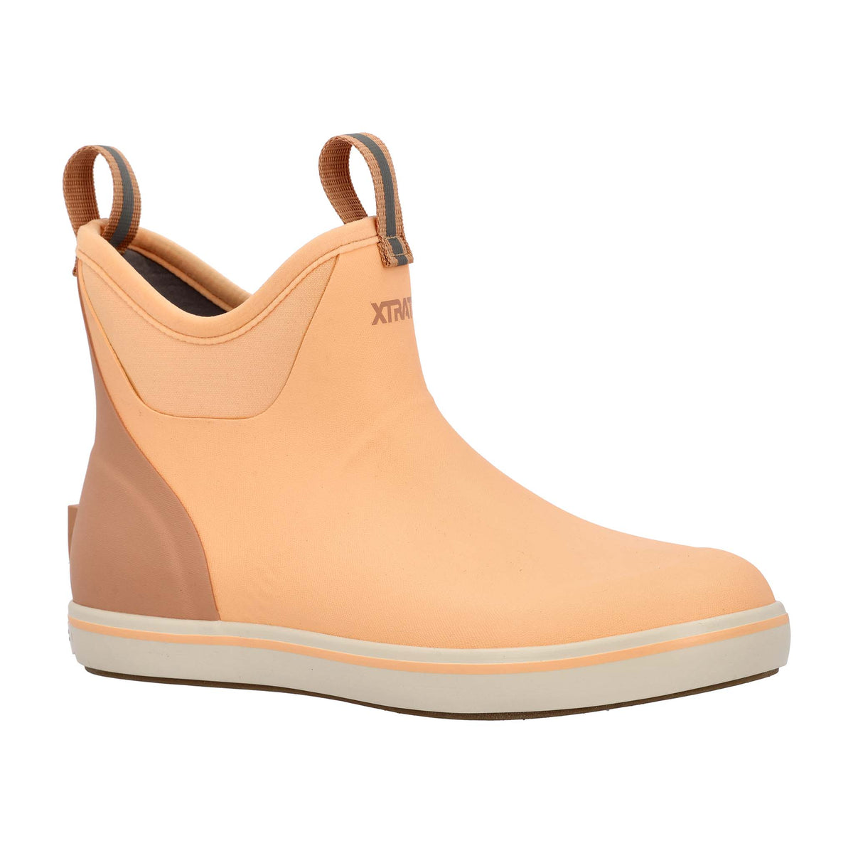 Women's 6 Inch Ankle Deck Boot in Peach Fuzz