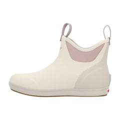 Women's 6 Inch Ankle Deck Boot in Ivory
