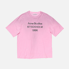 Acne Studios Logo T-shirt Relaxed Fit Cotton #337208
