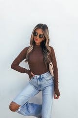 Bramble Lace Top - Brown