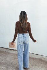 Bramble Lace Top - Brown
