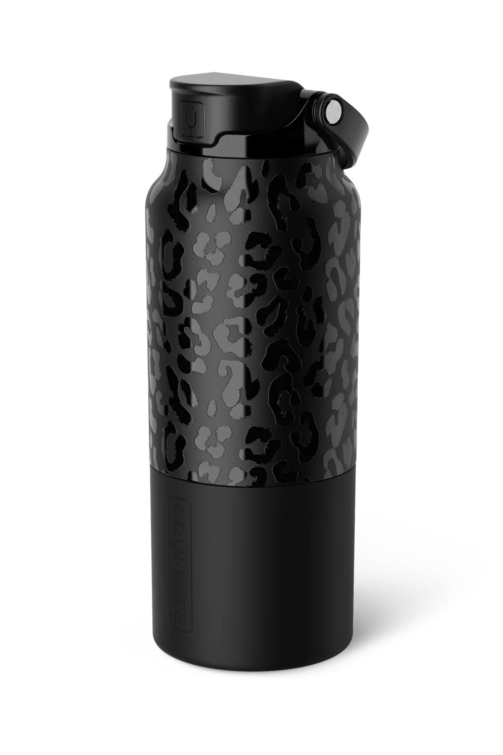BruMate Rise 35 oz Water Bottle in Onyx Leopard | DWI35OXL-ONYXLEOPARD