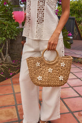 Coast Shell Tote - Natural - FINAL SALE