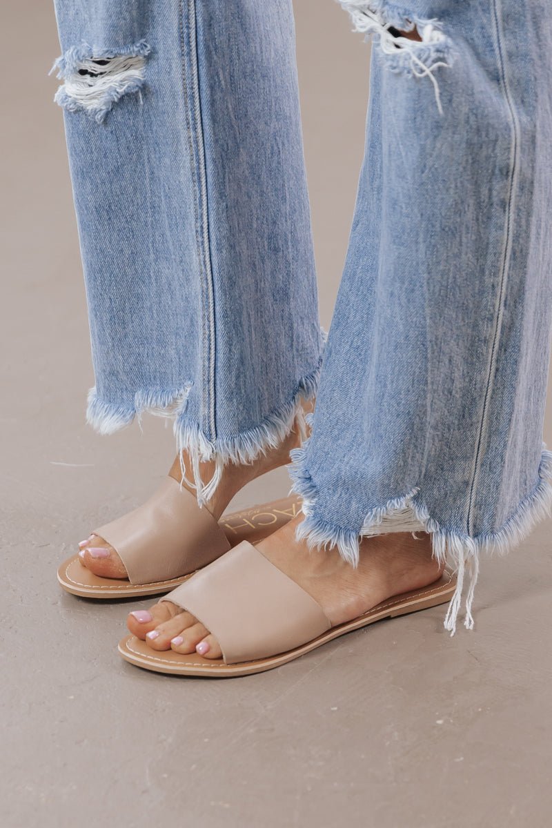 Coconuts by Matisse Cabana Slides - Natural-FINAL SALE