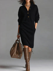 Fatima™ | Chic Sweater Dress