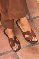 Desert Drift Sandals - Brown - FINAL SALE