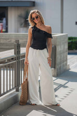 Free People Isla Off The Shoulder Top - Black
