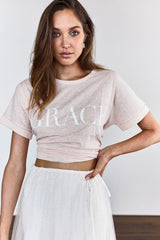 Grace Tee Grey Outlet