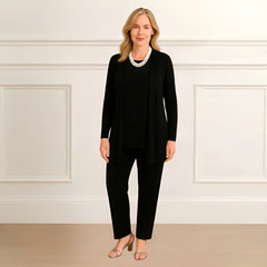 Ingrid™ | Cardigan Top & Pants Set